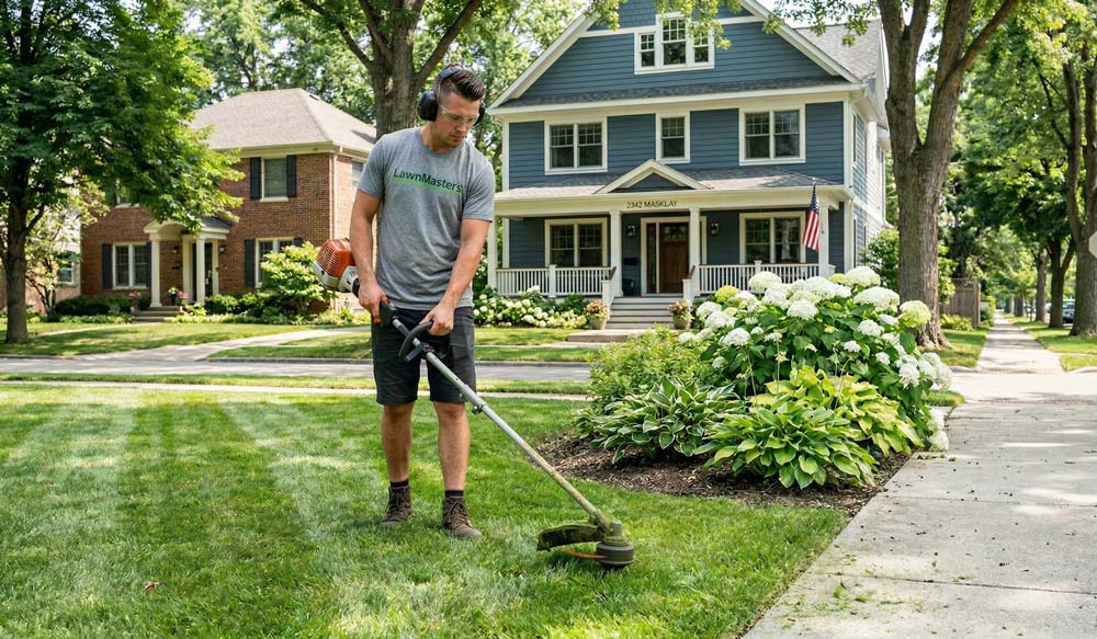 rental property yard work