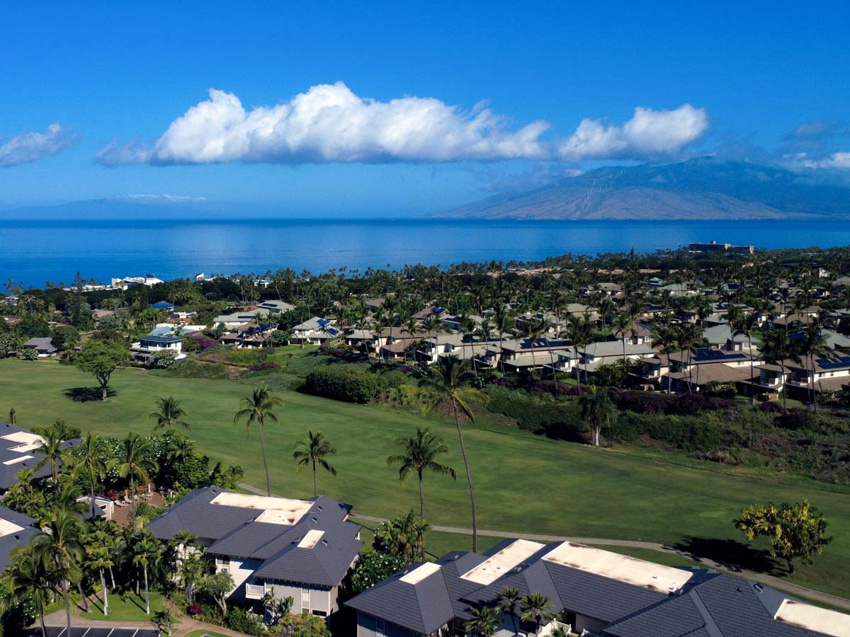 Grand Champions Wailea aerial view